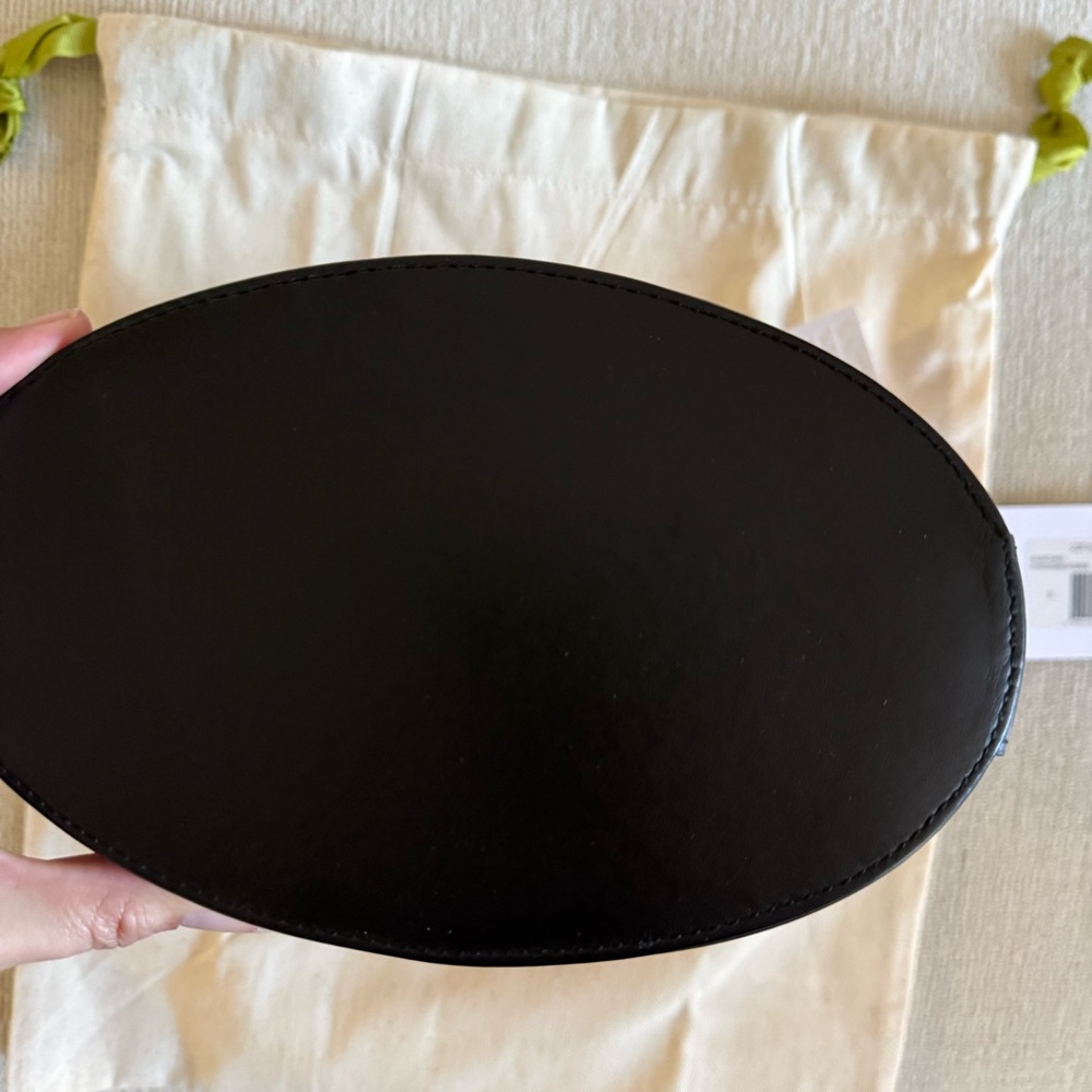 Destree Black Leather Bag Passementerie Rope Detail - Picture 5 of 5